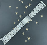Rolex Date Mens Oyster Bracelet 78350 19mm Steel Band "557 B" Ends Ref: 15000